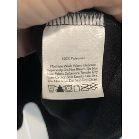 First Ascent 1/4 Zip Fleece Jacket Long Sleeve Pullover  Black Mens Tall XXL - Picture 4 of 5